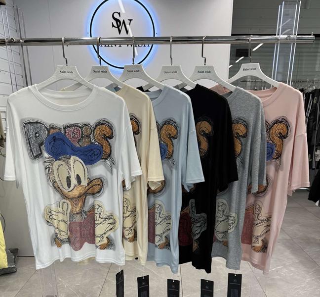 Футболка Saint Wish (one size) 4806 mix (лето)