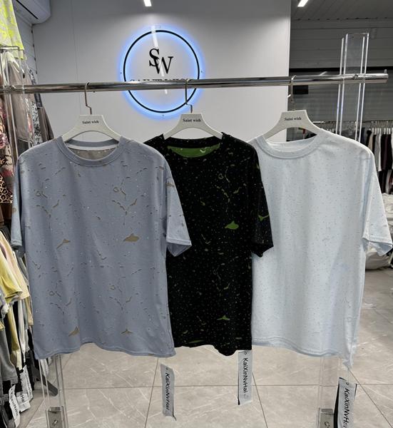 Футболка Saint Wish (one size) 5706 mix (лето)