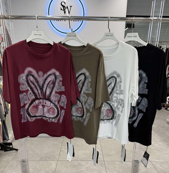 Футболка Saint Wish (one size) 6106 mix (лето)