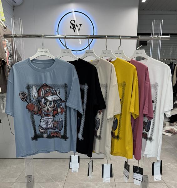 Футболка Saint Wish (one size) 6215 mix (лето)