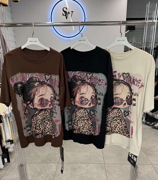 Футболка Saint Wish (one size) 6601 mix (лето)