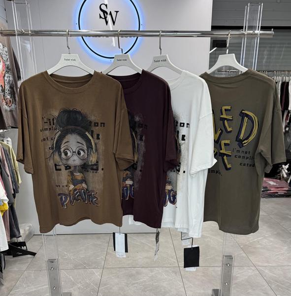 Футболка Saint Wish (one size) 66111 mix (лето)