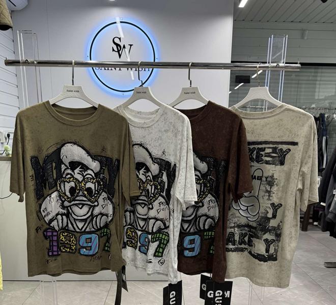 Футболка Saint Wish (one size) 7733 mix (лето)