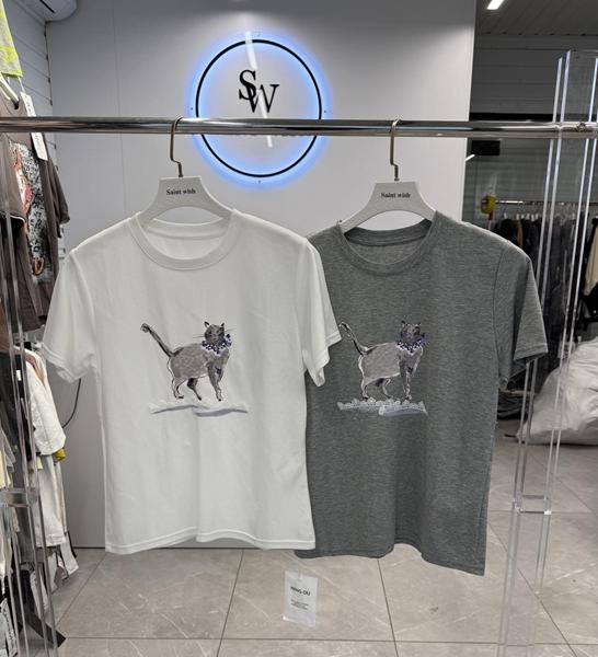 Футболка Saint Wish (one size) 7767 mix (лето)