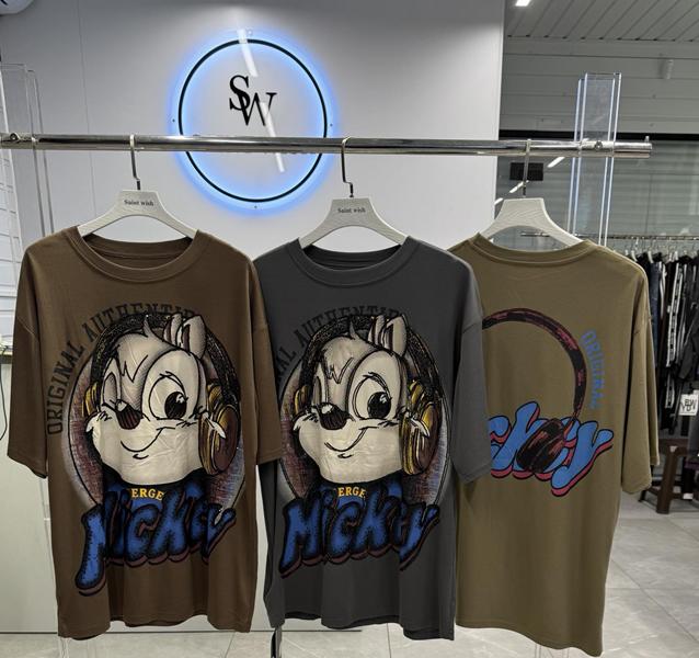 Футболка Saint Wish (one size) 8033 mix (лето)