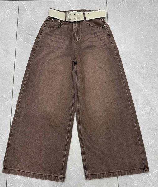 Джинсы Saint Wish (S-XL) 88007 brown (деми)