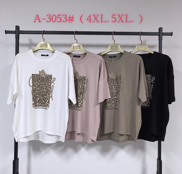 Футболка Saint Wish (4XL-5XL) A3053 mix (лето)