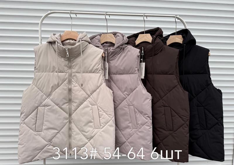 Жилетка Style Nadezhda (54-64) 3113 d.beige (деми)