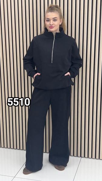 Костюм спорт Style Nadezhda (44-52) 5510 black (деми)