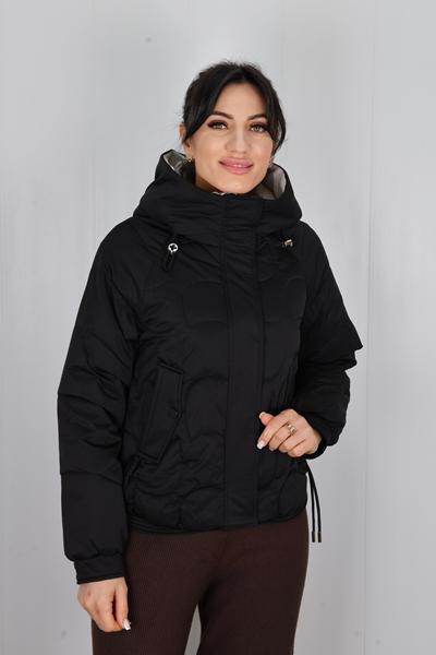 Куртка Style Nadezhda (M-2XL) 6155 black (деми)
