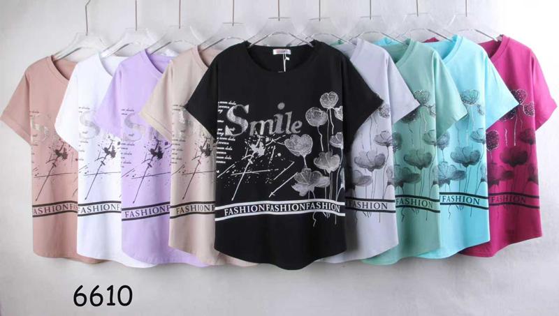 Футболка Style Nadezhda (48-52) 6610 mix (лето)