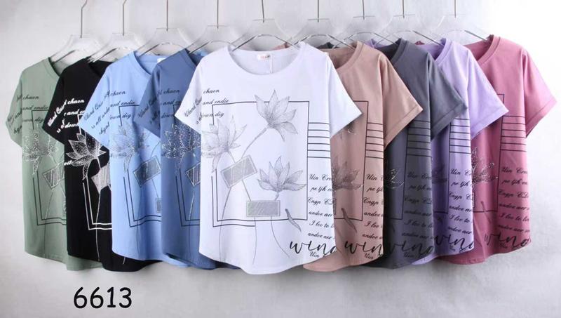 Футболка Style Nadezhda (48-52) 6613 mix (лето)