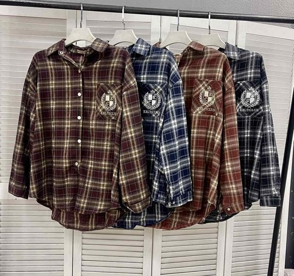 Рубашка Style Nadezhda (one size) 7356 brown (деми)