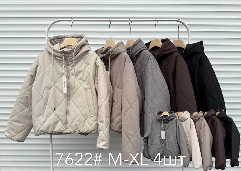 Куртка Style Nadezhda (M-XL) 7622 d.beige (деми)