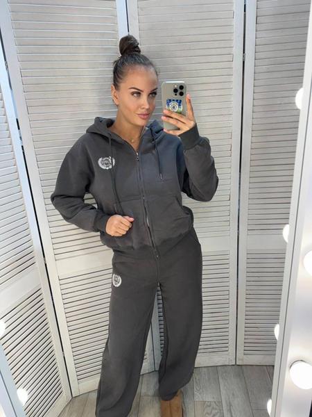 Костюм спорт Style Nadezhda (M-XL) 80990 grey (зима)