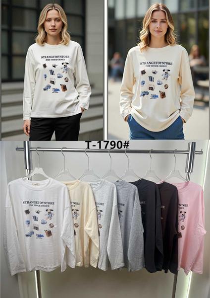 Свитер Style Nadezhda (one size) T1790 mix (деми)