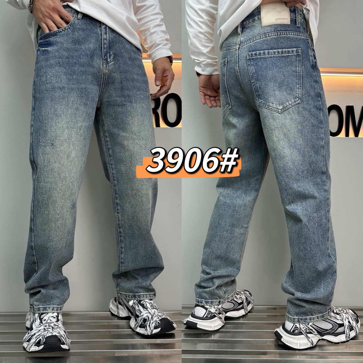 Джинсы God Baron (29-36) 3906 blue (деми)