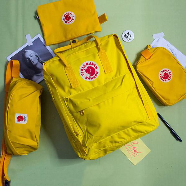 Рюкзак Luna-bag (37*28*12) 23510-16L yellow (деми)