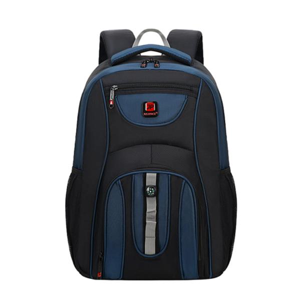 Рюкзак Luna-bag (32*16*46) 8824 black-blue (деми)