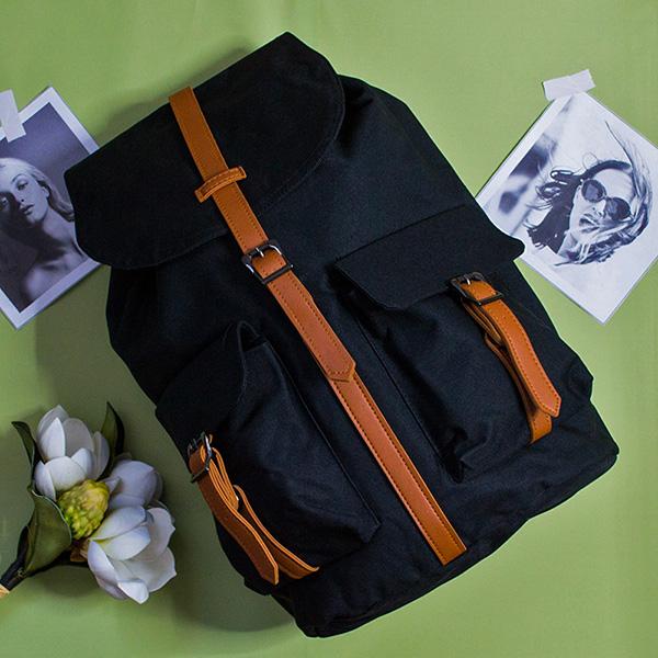 Рюкзак Luna-bag (40*29*16) 8842 black (деми)