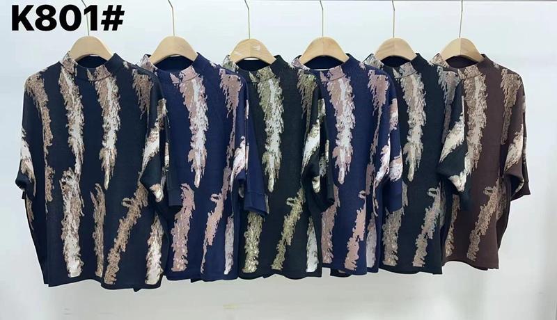 Свитер Anne-Kiss me (XL-3XL) K801 mix (деми)