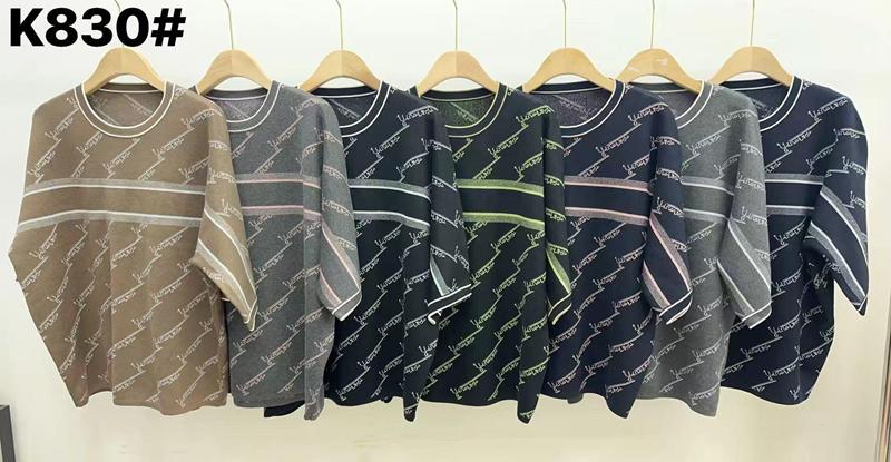 Свитер Anne-Kiss me (XL-3XL) K830 mix (деми)