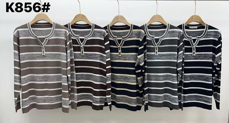 Свитер Anne-Kiss me (XL-3XL) K856 mix (деми)