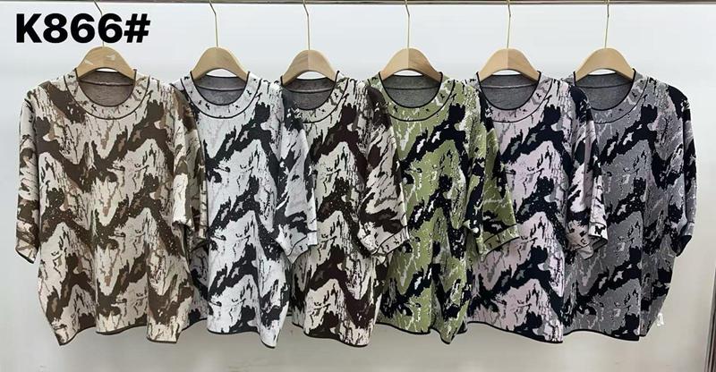 Американка Anne-Kiss me (L-2XL) K866 mix (деми)