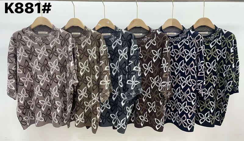 Американка Anne-Kiss me (XL-3XL) K881 mix (деми)