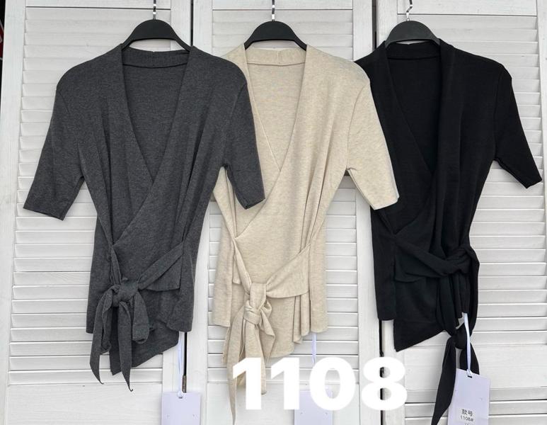 Блузка Style Nadezhda (one size) 1108 black (лето)