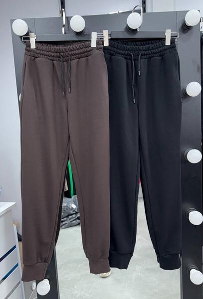 Штаны спорт Style Nadezhda (S-L) 1581 black (зима)