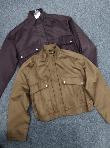 Куртка Style Nadezhda (S-L) 2595 brown (деми)