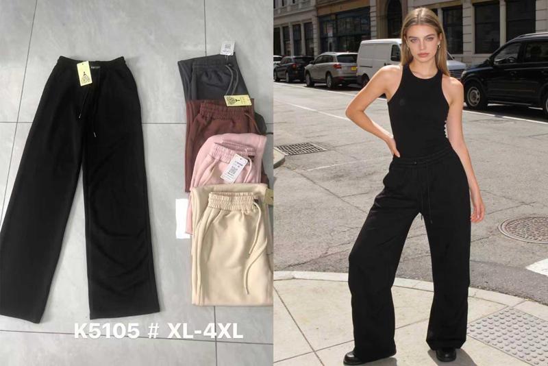 Штаны спорт Style Nadezhda (44-50) K5105 grey (деми)