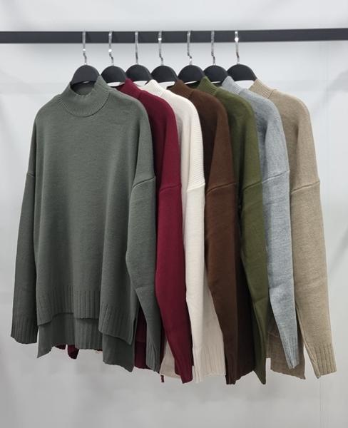 Свитер Style Nadezhda (one size) SN104 wine (деми)