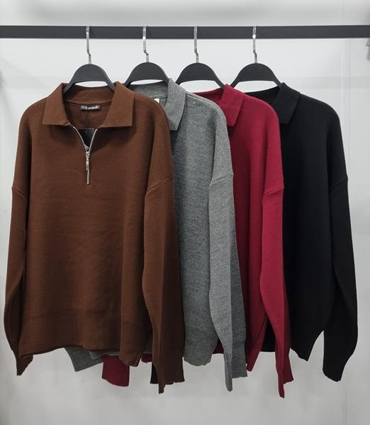 Свитер Style Nadezhda (one size) SN99 brown (деми)