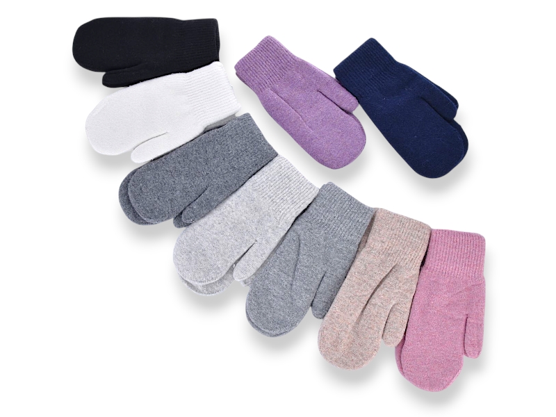 Варежки KH clothes (S-L) 7235 mix (зима)