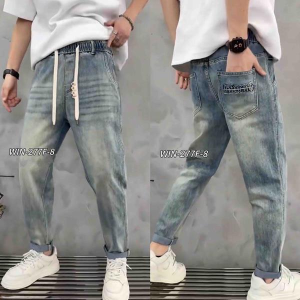 Джинсы God Baron (29-36) WIN-277F-8 blue (деми)