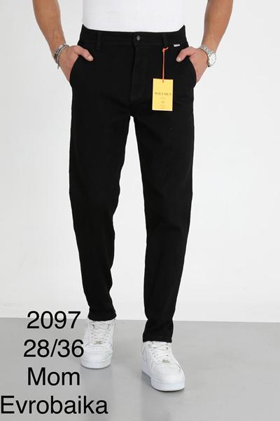 Джинсы God Baron (28-36) 2097 black (зима)