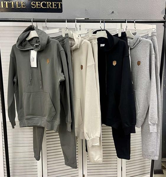 Костюм спорт Little Secret (M-2XL) 500350 black (зима)