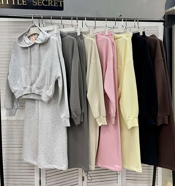 Костюм спорт Little Secret (S-L) 500420 yellow (зима)