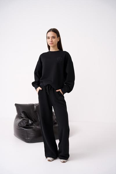 Костюм спорт Little Secret (S-L) 500436 black (зима)