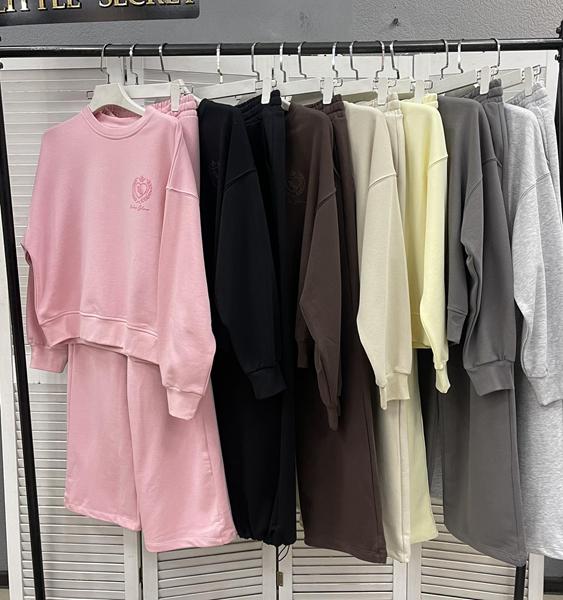 Костюм спорт Little Secret (S-L) 500436 brown (зима)