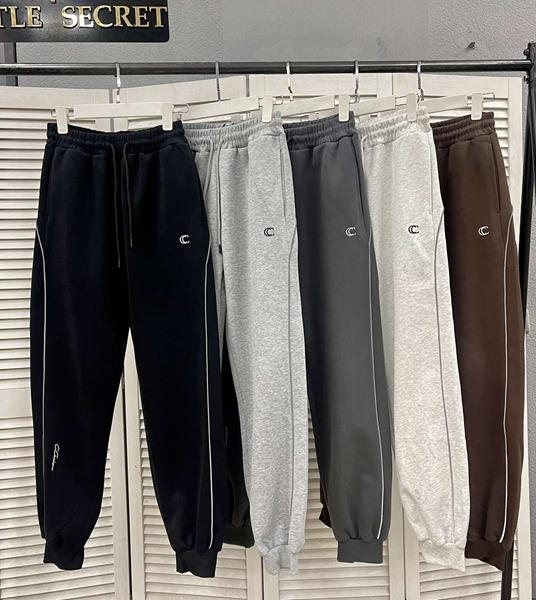 Штаны спорт Little Secret (M-2XL) K1005 l.grey (деми)