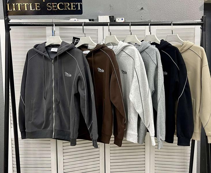 Кофта спорт Little Secret (M-2XL) K1006 brown (деми)