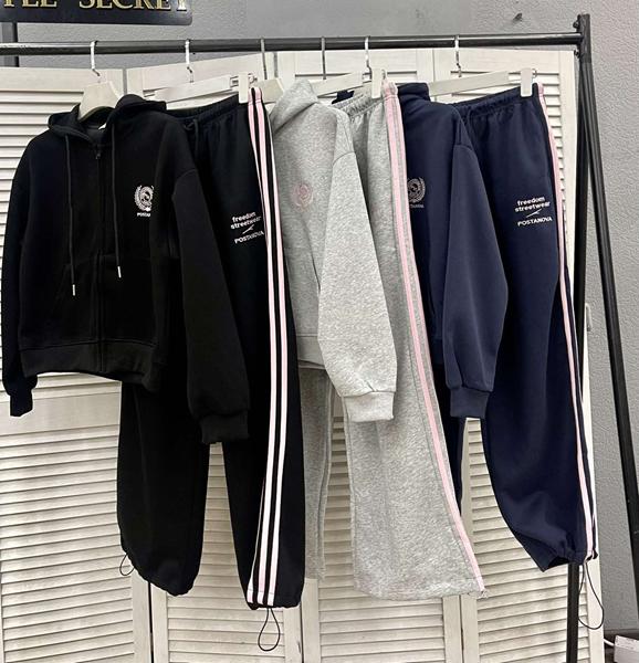 Костюм спорт Little Secret (M-XL) SA8921-1 black (деми)