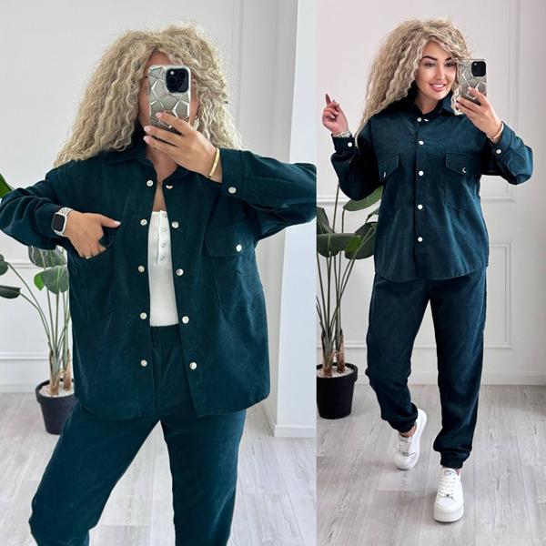 Костюм спорт Alisa Brand (42-52) 127 d.green (деми)