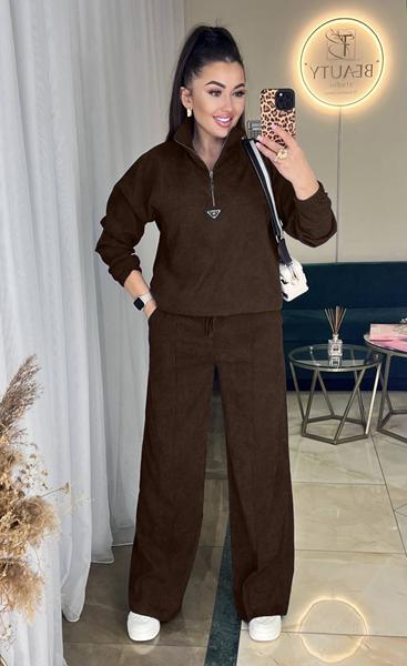 Костюм спорт Alisa Brand (42-52) 212 d.brown (деми)