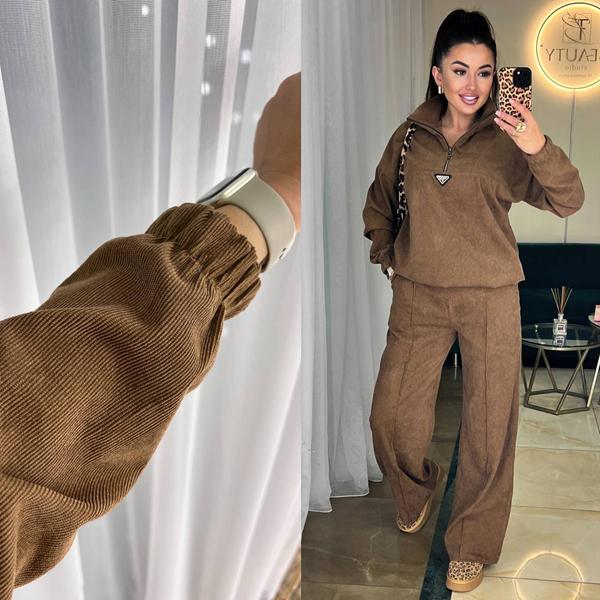 Костюм спорт Alisa Brand (42-52) 212 l.brown (деми)