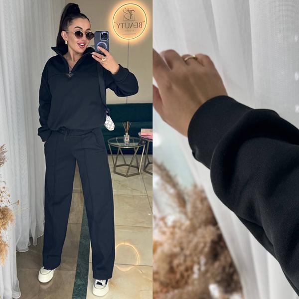 Костюм спорт Alisa Brand (42-52) 213 black (зима)