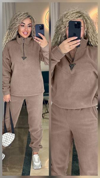 Костюм спорт Alisa Brand (42-52) 214 beige (зима)